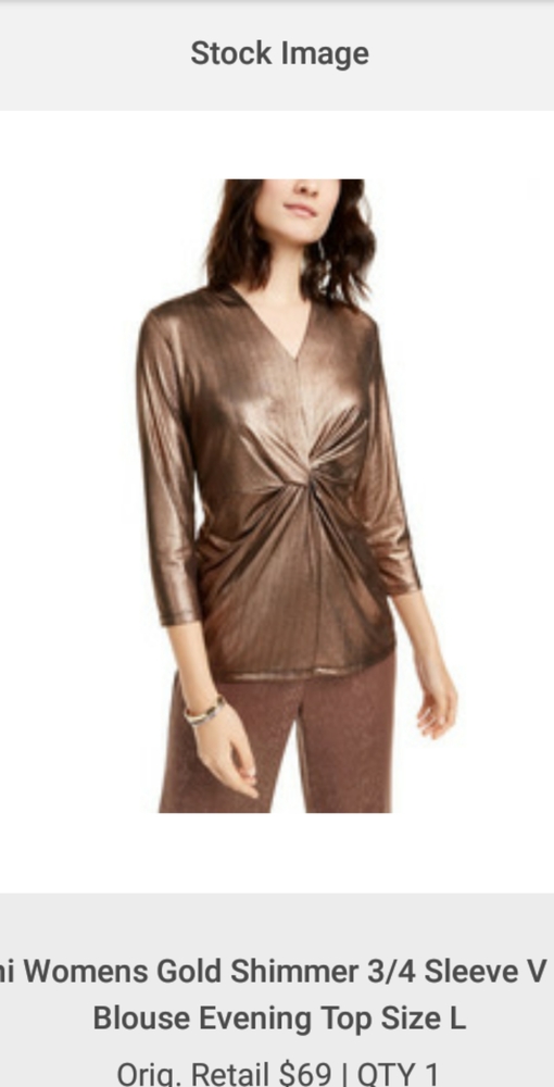 Alfani Evening blouse